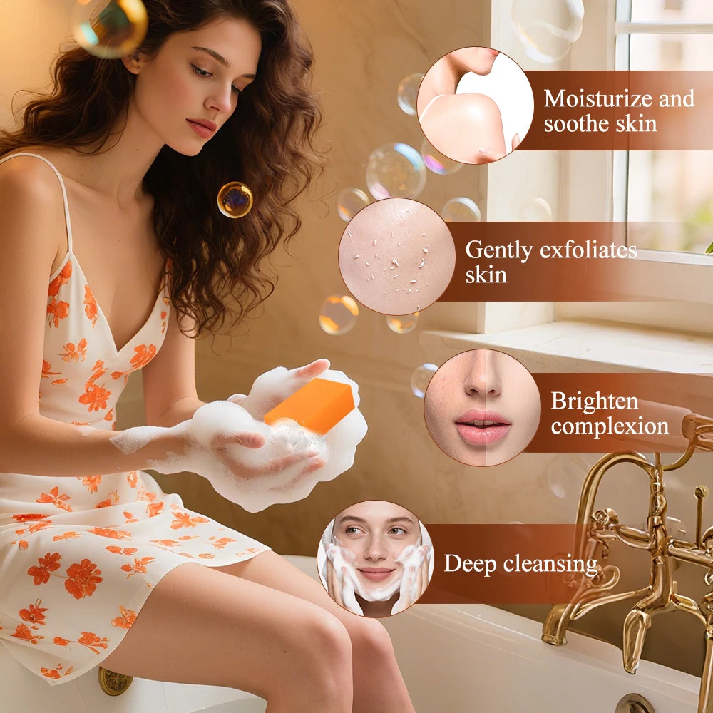 Hand Made Persimmon Soap