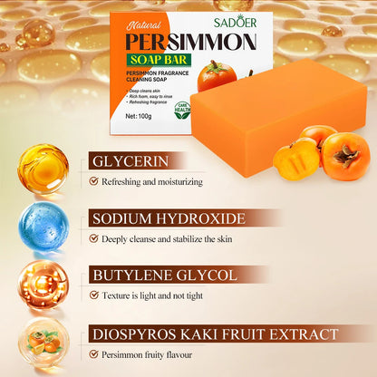 Hand Made Persimmon Soap